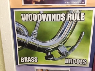 Woodwinds Rule, Brass Drools
